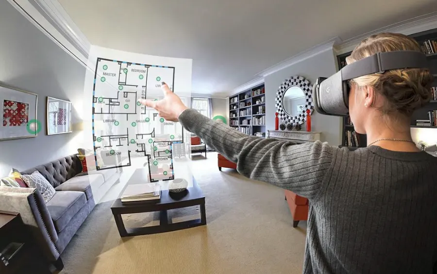 Chuyển đổi số ngành bất động sản, thực tế ảo VR, ứng dụng thực tế ảo 